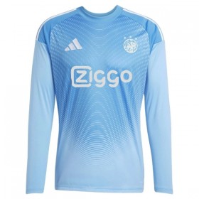 Goedkope Ajax Amsterdam Doelman Shirt 2025-26 Blauwe Lange Mouw